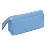 Hemasa Grande Capacità Astuccio Portatile Oxford Matita Caso/Doppio Strato Cancelleria Box Bambini Matita Bag, blu cielo, Forma quadrata