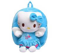 Hemasa Hello Kitty Zaino Carino Cartone Animato Carino Bambini Scuola Asilo 1-3 Anni Zaino Del Bambino, Blu, 27 cm