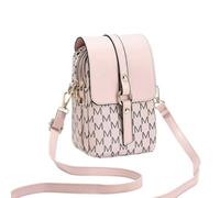 Hemasa Mini borsa multistrato dal design classico, perfetta per trasportare il telefono, rosa, Large