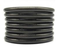 Hemasa Set di 7 braccialetti dell'amicizia con monaco thailandese, mantra, buddisti, 52MM, Metallo, Agata