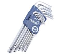 HemBorta Chiavi a Brugola Lunghe, Set Metrico 13 Pezzi 1,27-10mm Satinato