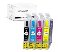 HEMEINY Multipack 604XL - Cartuccia d'inchiostro ricaricabile con chip di ripristino automatico, compatibile con stampanti XP-2200, XP-2205, XP-3200, XP-3205, XP-4200, XP-4205, WF-2910DWF, WF-2930DWF,
