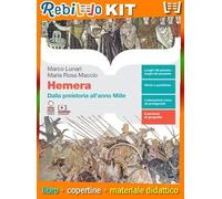 HEMERA - VOLUME UNICO (LDM) (9788808931061) - Libro Scolastico + Kit Scuola con Copertine Rebillo