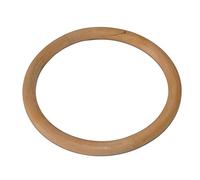 HemeraPhit Anello di Rattan in Legno Yewen Sau, Ideale nell'allenamento per rafforzare Le Mani, per Sticky Hands, Yewen Say, Taichi e Wing Chun, 25,4 cm x 21,6 cm