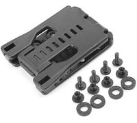 HemeraPhit clip da cintura da campeggio per coltello Kydex Fodero Fondina campeggio fai da te Outdoor Tool Clip, Set di 2 (1pc type#3)