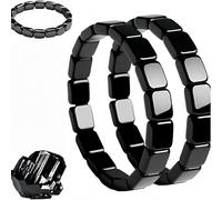 Hemios, braccialetto in ematite Hemys, ispirato ai generali romani e ai guerrieri vichinghi, l'uso quotidiano collega il campo energetico per aumentare naturalmente il metabolismo, ripristinare la