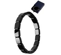 Hemios, braccialetto in ematite Hemys, ispirato ai generali romani e ai guerrieri vichinghi, l'uso quotidiano collega il campo energetico per aumentare naturalmente il metabolismo, ripristinare la