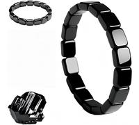 Hemios, braccialetto in ematite Hemys, ispirato ai generali romani e ai guerrieri vichinghi, l'uso quotidiano collega il campo energetico per aumentare naturalmente il metabolismo, ripristinare la