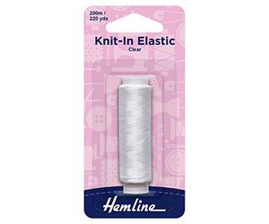 Hemline Filo da maglia/uncinetto 200m Trasparente Elastico