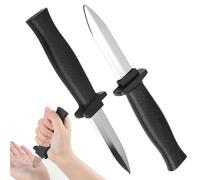 Hemlosk 2 Pcs Pugnale Giocattolo, Coltello Finto Retrattile Bambini e Adulti, Fake Knife, Coltello Pugnale a Scomparsa in Plastica, Pugnale Finto, Ideali per Feste di Carnevale e Bomboniere