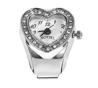 Hemobllo 1 Pc guarda orologio per bambini digitale per ragazzi reloj de mujer ladies watch orologi intelligenti attenzione al dito orologio da dito per uomo donna A forma di cuore Regalo |