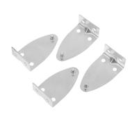 Hemobllo 1 Set Accessori per tende veneziane staffe per tapparelle mini staffe cieche staffe di fissaggio cieche staffe di ricambio per tapparelle Acrilico Silver