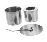 Hemobllo 1 Set Braciere Tavolo Bioetanolo con Mini Braciere Portatile Metallo per Accoglienti
