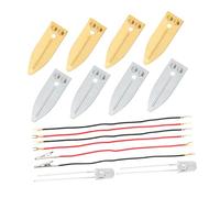 Hemobllo 1 Set Kit Di Esperimenti Scientifici Kit Elettrico Per Forniture Di Progetti Scientifici Batteria Di Frutta Fai -da -te Esperimento Didattico Fai Da Te Zincato Ramato