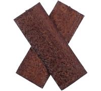 Hemobllo 1 set Manici per Coltelli in Resina Effetto Corno di Cervo Realistico, Superficie Microtesturizzata, Facili da Installare, la Realizzazione di Coltelli da Cucina 2 pezzi