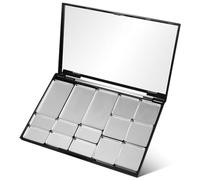 Hemobllo 1 set Palette Vuota per Ombretto con Makeup con Base per Personalizzazione e Riparazione Cosmetici Capacità e Resistente