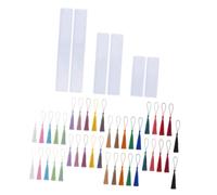 Hemobllo 1 set Stampo per Segnalibri DIY Silicone con Ciondoli e Frange Stampi Frange per Creazioni Artigianali e Decorazioni