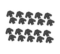 Hemobllo 10 Paia di Ganci per le Orecchie degli in Silicone Antiscivolo Accessori Invisibili per e da Sole Fermagli per Naso e Orecchie Comodi e Resistenti al Movimento