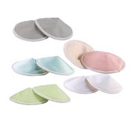 Hemobllo 10 Pezzi Assorbenti Anti-galattorrea Per Reggiseno Da Allattamento Lavabili e Traspiranti a 3 Strati Con Design a Ciotola Adatti Per Donne in Gravidanza