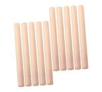 Hemobllo 10 Pezzi Mattarello Antiaderente per Impasto Liscio Resistente e Facile da e