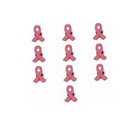 Hemobllo 10 pezzi Spille Nastro Rosa in Metallo Eleganti per Donna e Ragazze Accessorio Decorativo per Abbigliamento Maglioni Sciarpe e Cappelli Regalo per Occasioni Speciali