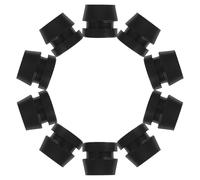 Hemobllo 10 Pezzi Supporto Antivibrazione in Gomma per Mini Motosega 12"/14" Blocco Smorzamento Anulare, Tampone Ammortizzante per Motosega a Scoppio, Ricambi per Taglio Bambù