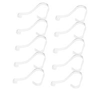 Hemobllo 10 pezzi Supporto per Sandali in Acrilico da Espositore Trasparente Resistente per Scarpe con Stand Display Sandali e Scarpe Eleganti per Negozi e