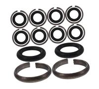 Hemobllo 10 set Anelli Ritenzione con O-ring in Gomma per Chiave Impatto Anelli Frizione e Fissaggio con Albero Quadruplo Accessori Ricambio Facili da Installare e Resistenti