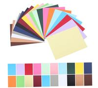 Hemobllo 100 fogli Cartoncino Assortiti Colori per Lavoretti DIY Carta Artigianale Resistente e Versatile per e Creazioni