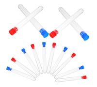 Hemobllo 100 Pezzi Bottiglie Ago da Pz Contenitori Ermetici per Liquidi e per Conservare Piccole Cose Come Perline Bagno Trasparenti e Facili da Trasportare per e Fai da Te Colore Casuale