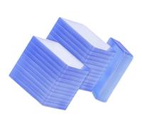 Hemobllo 100 pezzi Bustine Protettive per Carte Gioco in PVC Trasparente Antigraffio e Riutilizzabili Custodie Resistenti per Carte Collezionabili e Fotografie per Protezione e