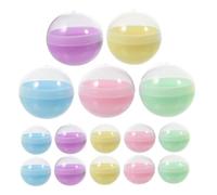 Hemobllo 100 Pezzi Conchiglia Color Macaron Produttore di Macchine per gomme da Masticare distributore Automatico di Capsule Palle Chiare Palla Chiara pp
