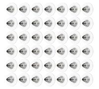 Hemobllo 100 pezzi Dorsi Orecchini in Sicura Chiusure Pratiche e Resistenti per Orecchini Perno Accessori Leggeri per Creazioni Fai da Te e Uso Quotidiano