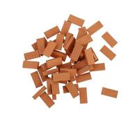 Hemobllo 100 pezzi Micro Paesaggi e Fatati Mattoni Piccoli Realistici per Costruzioni e Diorami Fai da Te