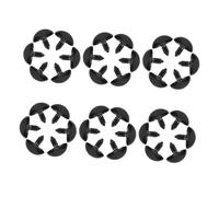 Hemobllo 100 Pezzi Occhi di Sicurezza in Plastica Nera per Creazione Pupazzi e Peluche Accessori Sicuri per Lavori Uncinetto e Forniture per Orsi Te