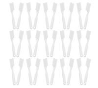 Hemobllo 100 Spazzolini da Denti per Prigione Manico Corto Antiscivolo Setole Morbide a Triplo Strato Design Ergonomico per Igiene Orale in Ambienti Istituzionali e da Viaggio
