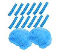 Hemobllo 100pezzi Cuffia Capelli in Rete Non Tessuta e Cuffia in Rete Monouso Per Servizi Di Ristorazione in Per Saloni Di Bellezza e in Elastica