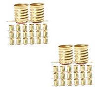 Hemobllo 100pezzi Portalampade Mini Per Lampadine Led Base Vite Per Esperimenti Elettrici e Progetti Fai Da Te Facile Da Installare e Utilizzare Per Scuole e Laboratori