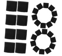 Hemobllo 100pezzi Spugne Idroponiche Traspiranti per Coltivazione Verdure Fuori Terra Substrato Riutilizzabile in Cotone Schiumoso per Lattuga e Piantine Accessorio Pratico per Giardinaggio