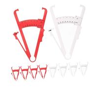 Hemobllo 10pezzi Calibro Portatile Per Grasso Corporeo Misuratore Di Spessore Del Grasso Dorsale Strumento Di Misurazione Del Per Fitness e Perdita Di Peso