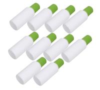 Hemobllo 10pezzi Fascio da Flaconi con Applicatore in Spugna Contenitori di Plastica Ricaricabili da Dispenser per Liquidi Medicinali o Oli Essenziali con Punta in Spugna Morbida