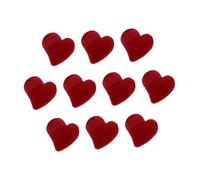 Hemobllo 10pezzi Piccoli Fermagli per Capelli Forma di Cuore Floccati per Donne Adatti Tutti i Tipi di Acconciature e Capelli come Regalo per Famiglia Amici Persona Amata