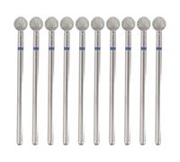 Hemobllo 10pezzi Punte Per Trapano in Carburo Per Unghie Punta Per Cuticole Grana Grossa Punte Per Manicure Russa Accessori Per Trapano Per Unghie Sostituzione Per Saloni Di Bellezza