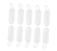 Hemobllo 10pezzi Spazzolino Da Dito Per Cani Di Piccola Manicotto Per Dita Per Pulizia Dentale Completa Del Cane Gatto