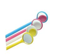 Hemobllo 10pezzi Specchio Per Ciglia in Plastica e Vetro Antiappannamento Specchio Di Ispezione Per Dentista Leggero e Comodo Per Uso Personale e Professionale