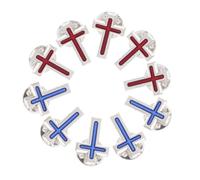 Hemobllo 10pezzi Spilla Religiosa Di Gesù Croce Accessorio Per Vestiti Da Uomo Donna Spilla Benedetta Per Prima Comunione Per Occasioni Speciali