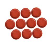 Hemobllo 10pezzi Vassoio per Vasi da Fiori in Pp di Riutilizzabile Sottovaso per Piante Raccoglie Acqua in Eccesso e Terriccio Versato Proteggendo Pavimenti e Scrivanie Adatto alla Maggior