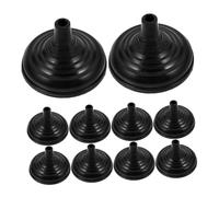 Hemobllo 12 pezzi Base per Bandiera da Scrivania Supporto per Asta Bandiera Piccola Plastica Resistente Stabile e Compatibile con Vari Tipi di Bandiere per Ufficio Conferenze e Decorazioni