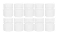 Hemobllo 12 Pezzi Bottiglie Ricaricabili in Hdpe da 30ml, Piccole Bottiglie Leggere e Anti-perdita come Contenitori per Medicine da Viaggio