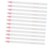 Hemobllo 12 pezzi Crayon Wax Marker Pencils Temperamatite per Marcatura Tessuti Cucito e Ricamo Facili Usare con Meccanismo Trazione per Progetti Cucito e